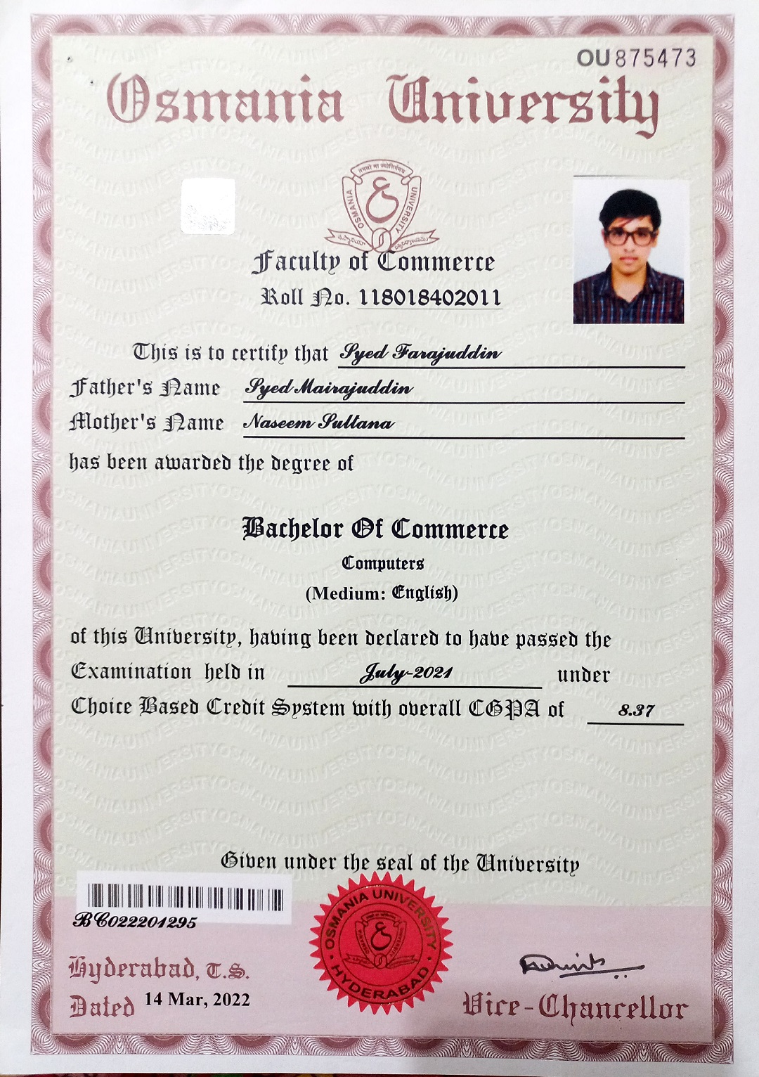 Osmania University thumbnail 1