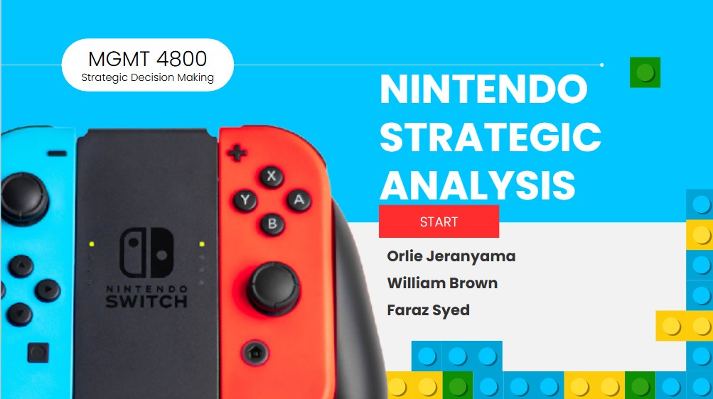Nintendo Strategic Analysis